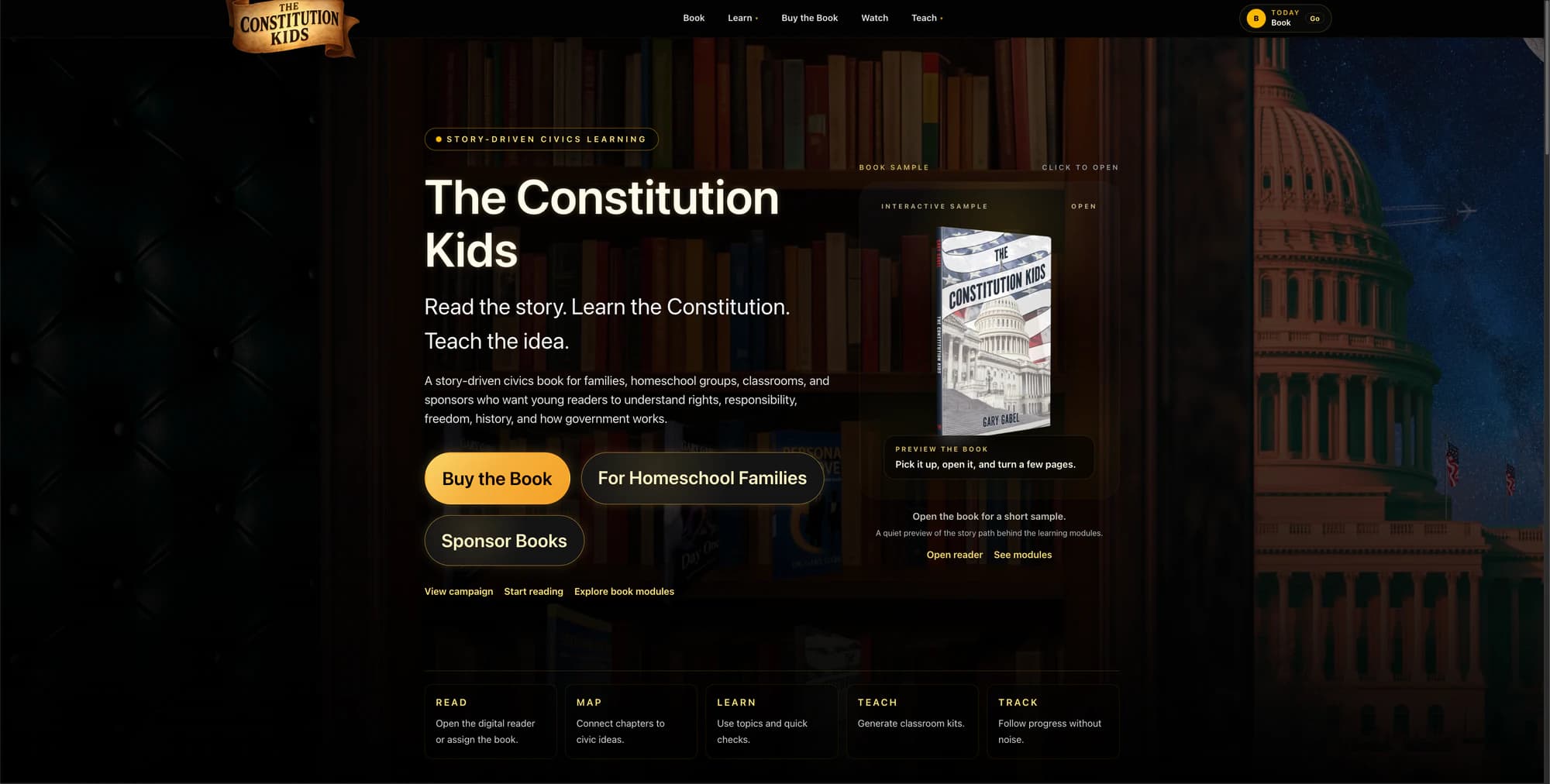 The Constitution Kids book and awards