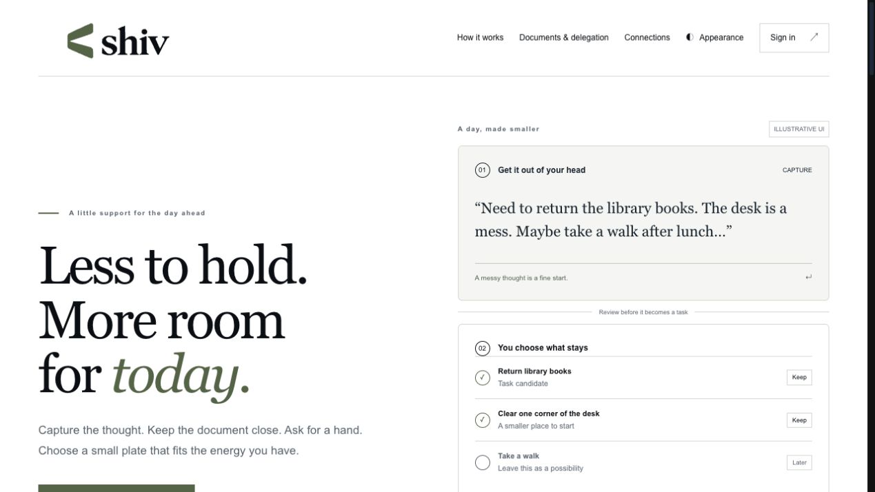 SHIV homepage